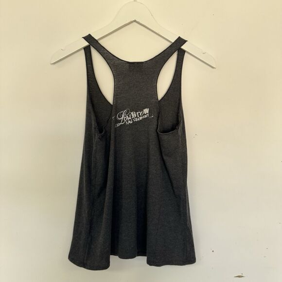 Low Brow Art Co. Miss Cherry Martini Racer Back Tank Top Mod Pin Up Altered Med - Picture 3 of 12